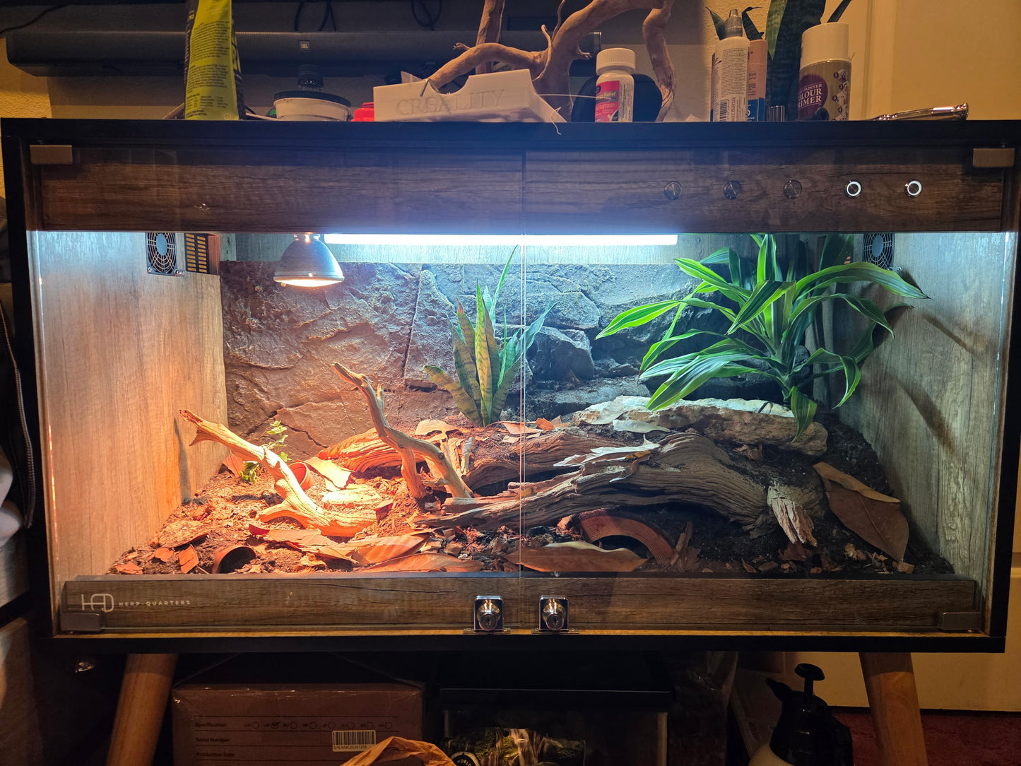 Modern Reptiles Tortoise Enclosure Heating Cage Lizard Snake Bearded Dragon